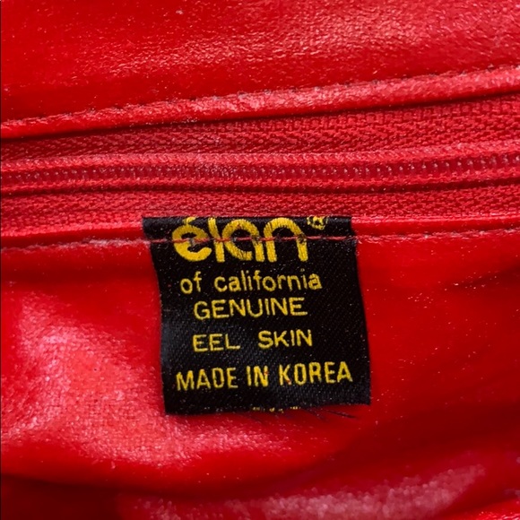 Vintage Elan Eel Skin Purse - Picture 5 of 8